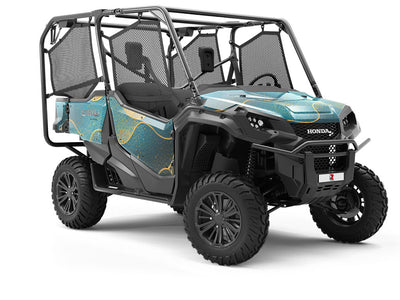 Whining Waves Water Utility Vehicle Vinyl Wrap