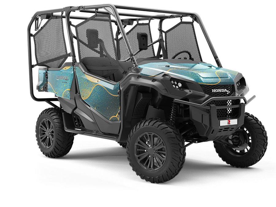 Whining Waves Water Utility Vehicle Vinyl Wrap