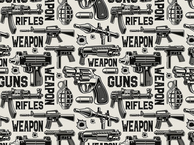 White Arsenal Weapon Vinyl Wrap Pattern~Rwraps Series 914 Digitally Printed Vinyl Wrap~0