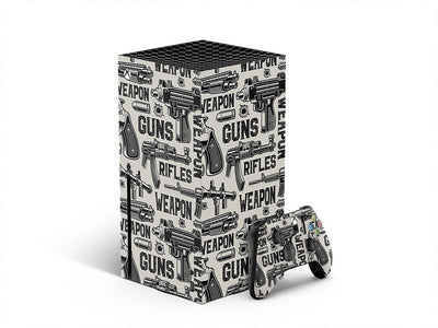 white arsenal weapon XBOX DIY Decal