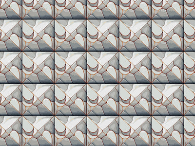White Break Tile Vinyl Wrap Pattern~Rwraps Series 914 Digitally Printed Vinyl Wrap~0