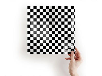 white checkered Craft Sheets