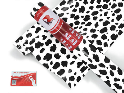 white cheetah animal print Craft Vinyl Roll