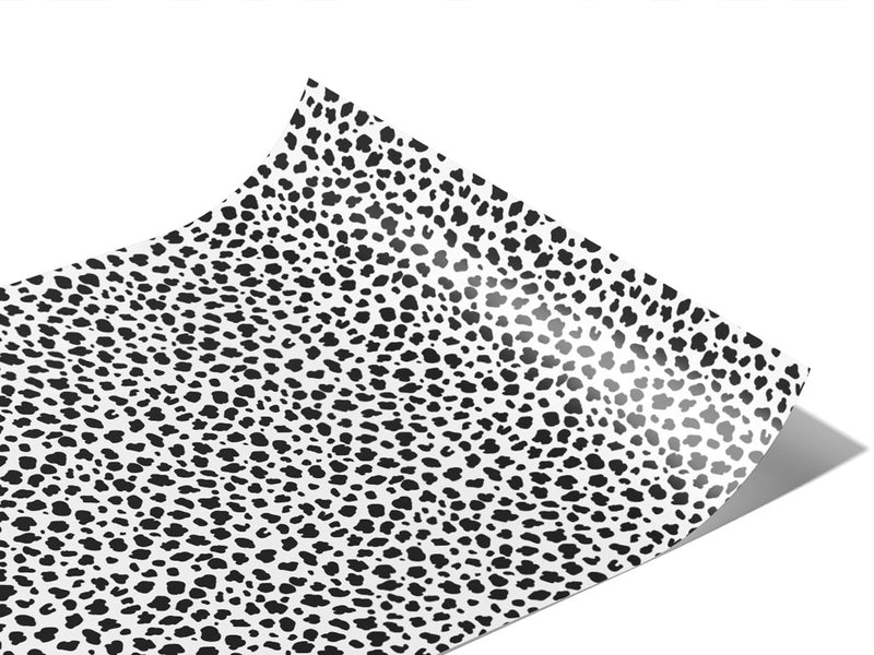 White Cheetah Vinyl Wraps~Rwraps Series 914 Digitally Printed Vinyl Wrap~1