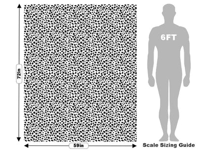 White Cheetah Vehicle Wrap Scale~Rwraps Series 914 White Cheetah Measurements~2