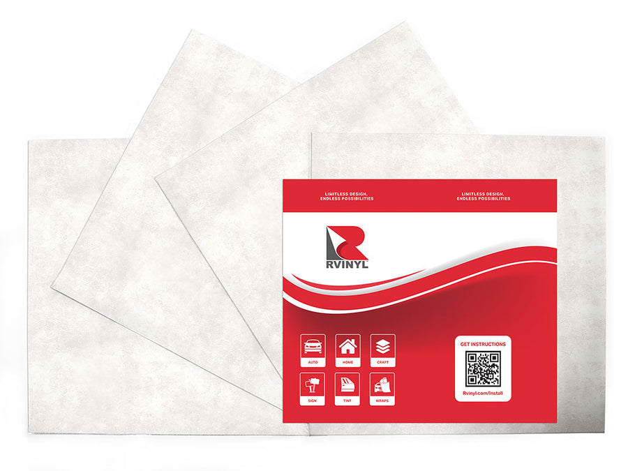 white concrete stone Craft Vinyl Sheet Pack