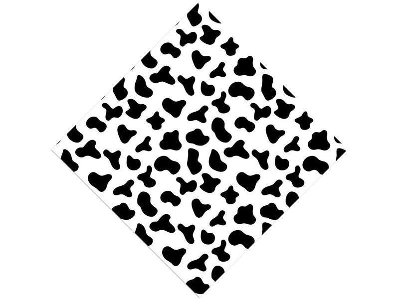 White Cow Vinyl Wrap Pattern