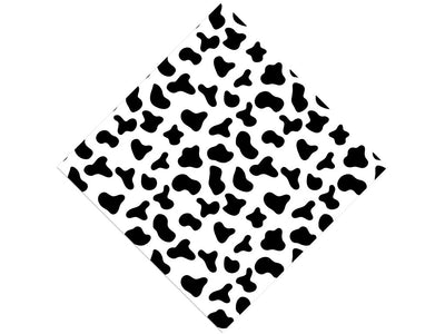 White Cow Vinyl Wrap Pattern