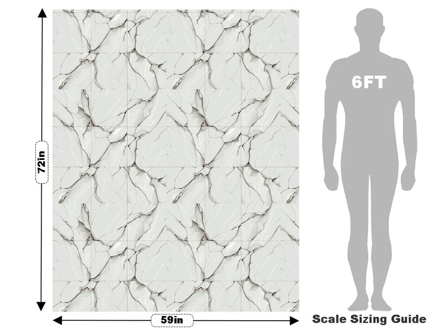 White Deviations Tile Vehicle Wrap Scale~Rwraps Series 914 White Deviations Tile Measurements~2
