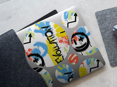 DIY Laptop Stickers
