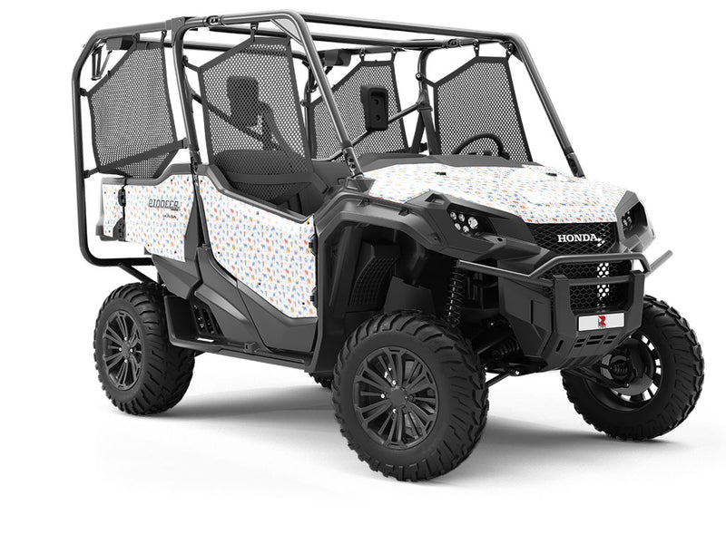 White Friends Astrology Utility Vehicle Vinyl Wrap