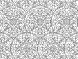 White Geometric Mandala Vinyl Wrap Pattern~Rwraps Series 914 Digitally Printed Vinyl Wrap~0