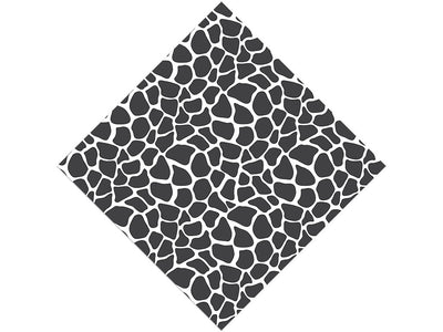 White Giraffe Vinyl Wrap Pattern