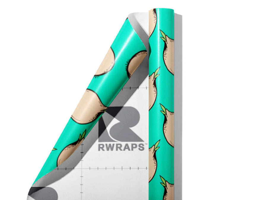 White Granex Vegetable Wrap Film Sheets~Rwraps Series 914 White Granex Vegetable Scrolled Sheet~3