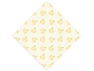 White Grano Vegetable Vinyl Wrap Pattern