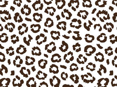 White Leopard Vinyl Wrap Pattern~Rwraps Series 914 Digitally Printed Vinyl Wrap~0