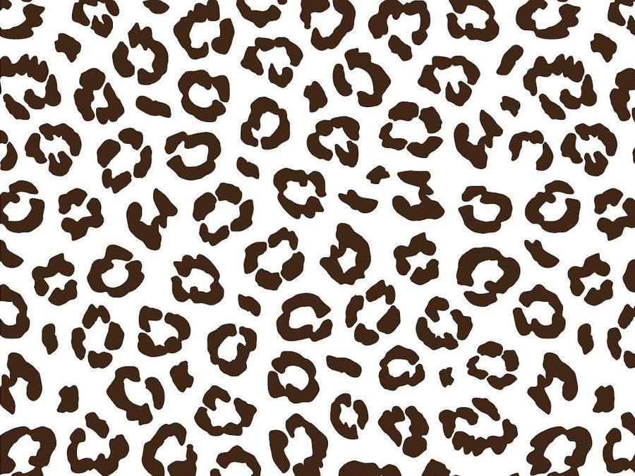 White Leopard Vinyl Wrap Pattern~Rwraps Series 914 Digitally Printed Vinyl Wrap~0
