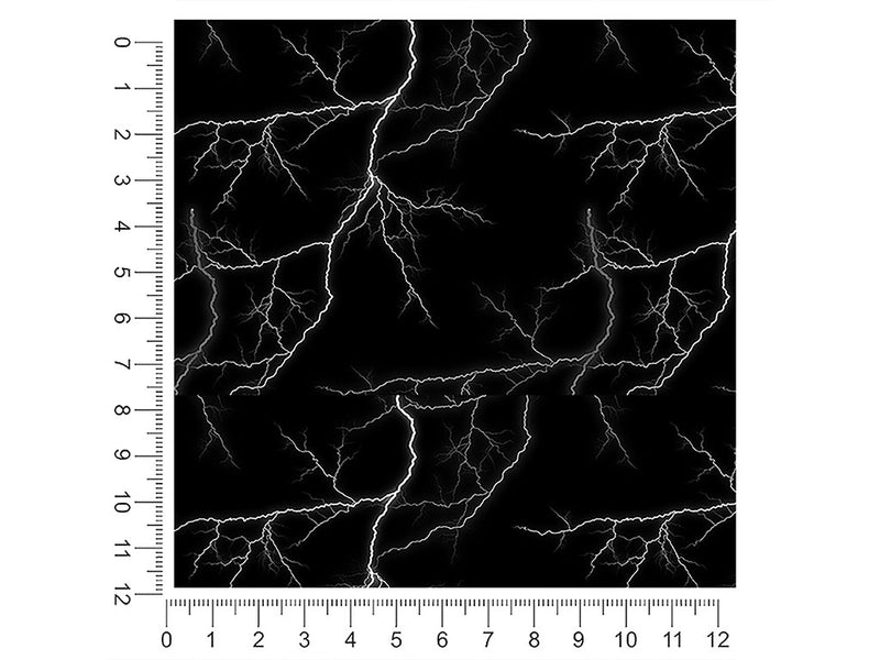 white lightning lightning 1ft x 1ft Craft Sheets