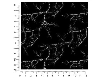 white lightning lightning 1ft x 1ft Craft Sheets
