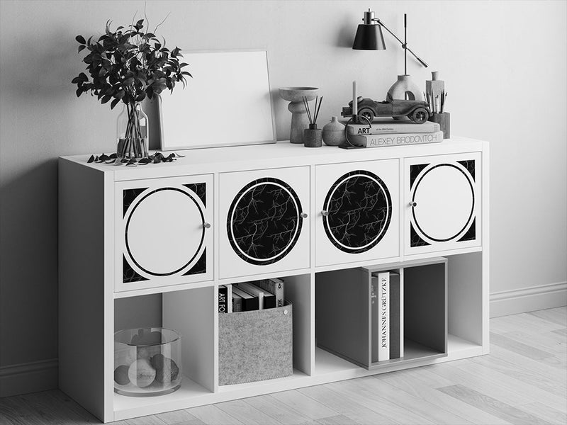 white lightning lightning DIY Furniture Stickers