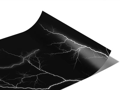 White Lightning Vinyl Wraps~Rwraps Series 914 Digitally Printed Vinyl Wrap~1