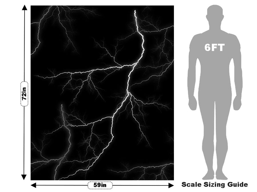 White Lightning Vehicle Wrap Scale~Rwraps Series 914 White Lightning Measurements~2