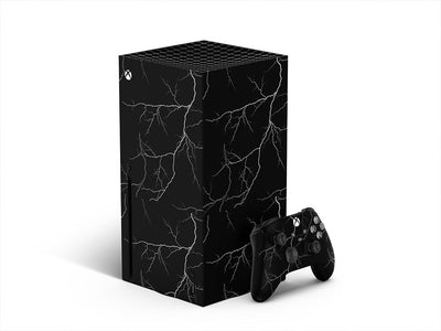 white lightning lightning XBOX DIY Decal