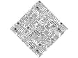 White Love Technology Vinyl Wrap Pattern~Rwraps Series 914 Digitally Printed Vinyl Wrap~0