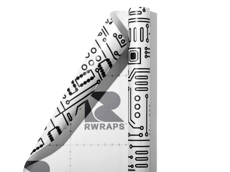White Love Technology Wrap Film Sheets~Rwraps Series 914 White Love Technology Scrolled Sheet~4