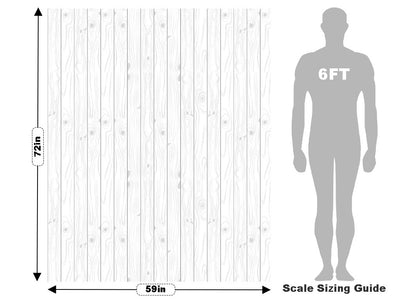 White  Wood Plank Vehicle Wrap Scale~Rwraps Series 914 White  Wood Plank Measurements~2