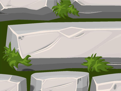 White Mossy Brick Vinyl Wrap Pattern~Rwraps Series 914 Digitally Printed Vinyl Wrap~0