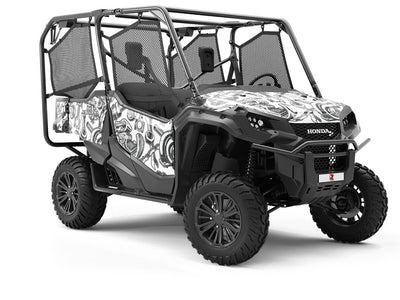 White Motor Cars Utility Vehicle Vinyl Wrap