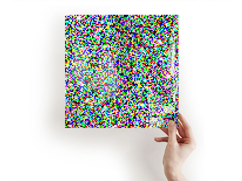 white noise pixel Craft Sheets