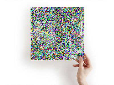 white noise pixel Craft Sheets