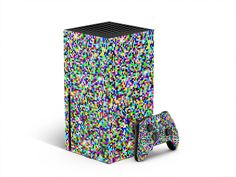 white noise pixel XBOX DIY Decal