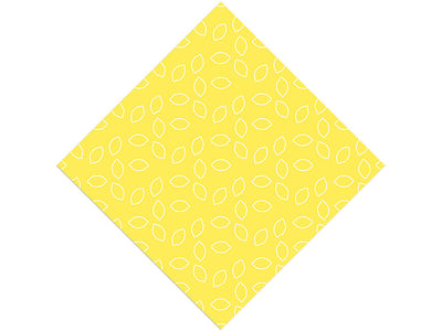 White Outline Fruit Vinyl Wrap Pattern