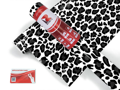 white panther animal print Craft Vinyl Roll