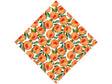 White Peachy Keen Fruit Vinyl Wrap Pattern