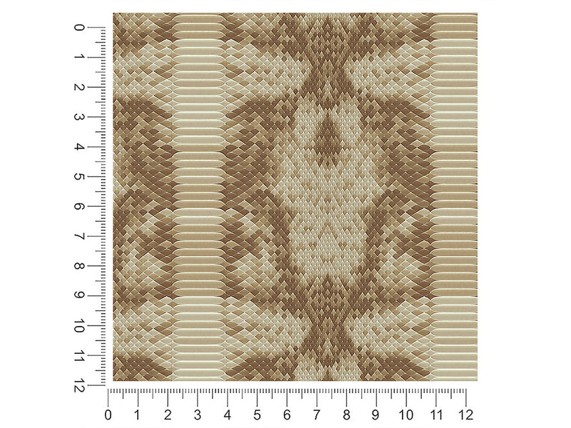 white pythonsnake animal print 1ft x 1ft Craft Sheets