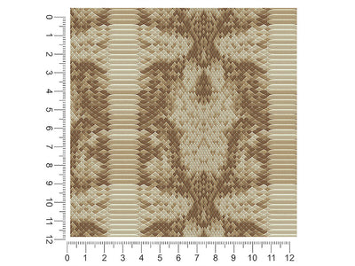 white pythonsnake animal print 1ft x 1ft Craft Sheets