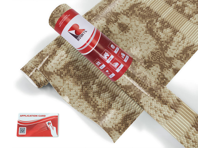 white pythonsnake animal print Craft Vinyl Roll