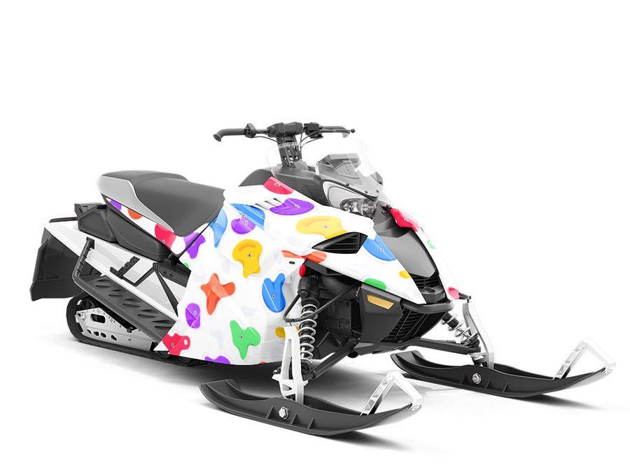 White Rock Wall Sport Custom Wrapped Snowmobile