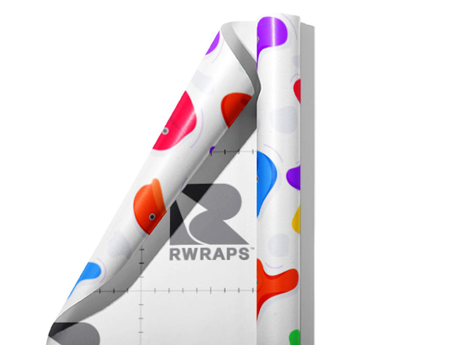 White Rock Wall Sport Wrap Film Sheets~Rwraps Series 914 White Rock Wall Sport Scrolled Sheet~3