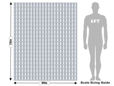 White Tile Vehicle Wrap Scale~Rwraps Series 914 White Tile Measurements~2