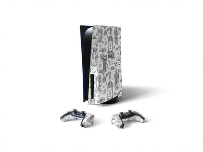 white spiced alcohol Sony PS5 DIY Skin