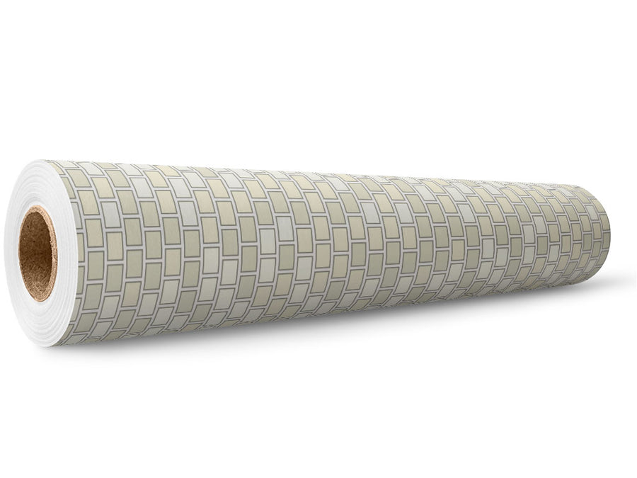 White  Brick Wrap Film Wholesale Roll~Rwraps Series 914 Digitally Printed Vinyl Roll~5