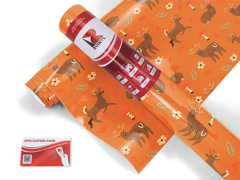 white tail animal Craft Vinyl Roll