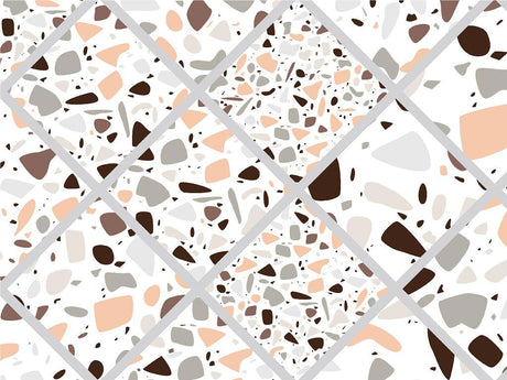 White Tile Vinyl Wrap Pattern~Rwraps Series 914 Digitally Printed Vinyl Wrap~0