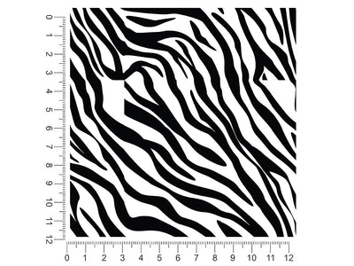 white tiger animal print 1ft x 1ft Craft Sheets