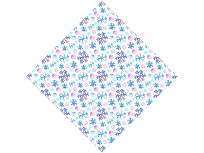 White Tile Snow Vinyl Wrap Pattern
